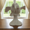 Elegant Porcelain Dove Sculpture – Symbol of Love and Peace