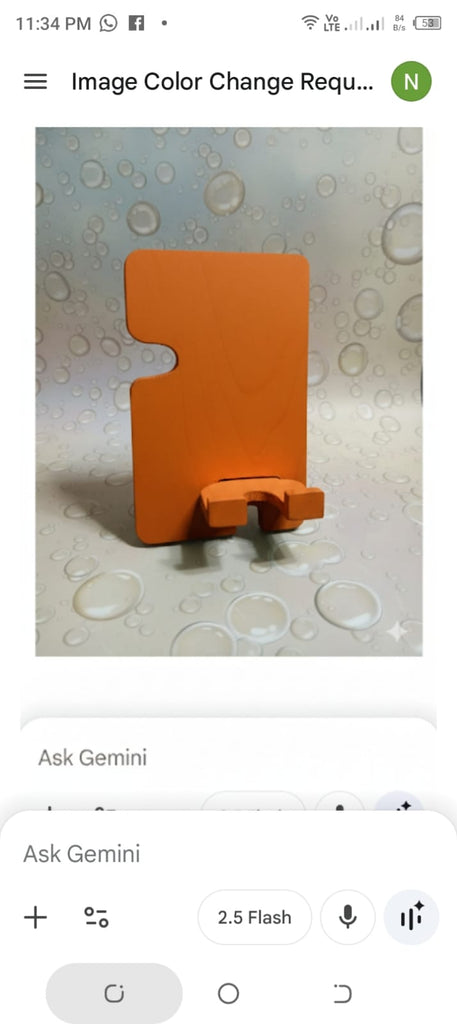 Premium Wooden Mobile Stand – Durable, Stylish & Hands-Free Holder